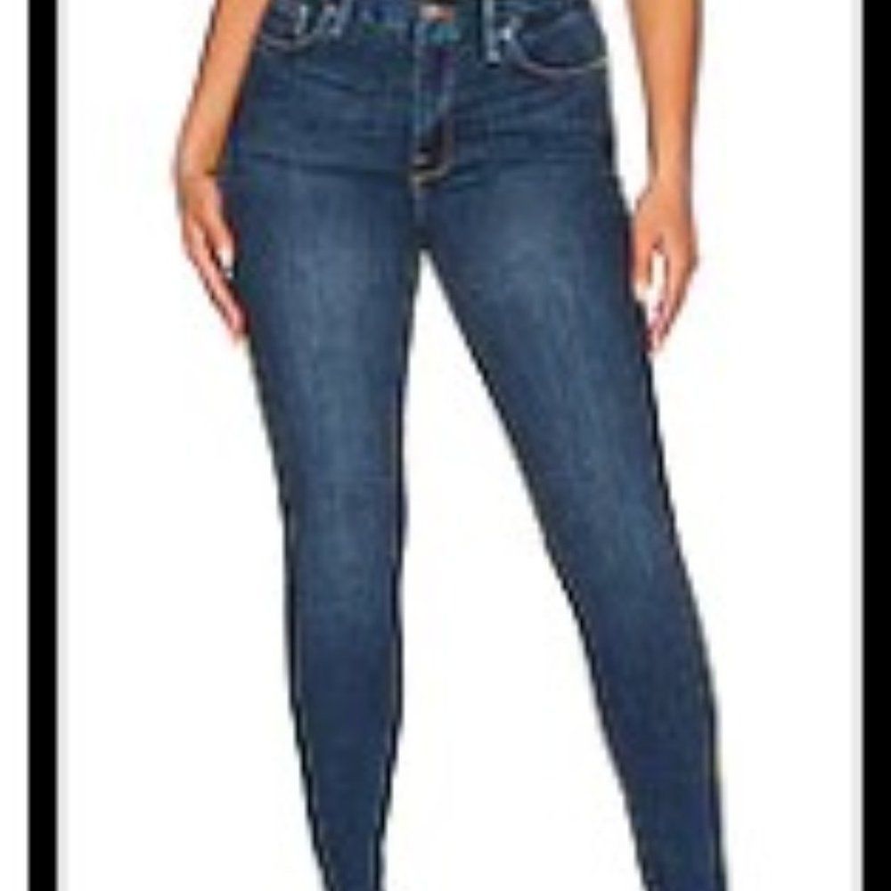 Good American High Rise Jeans - Dark Blue